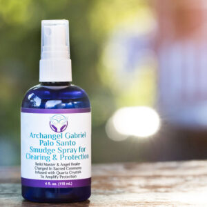 Archangel Gabriel Palo Santo Smudge Spray for Clearing and Protection